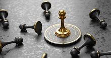 Strategische pionnen, symbool voor planning en strategie
