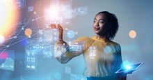 Digital transformation concept. System engineering. Binary code. Programming. (1)