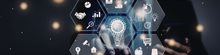 Interactive digital innovation concept